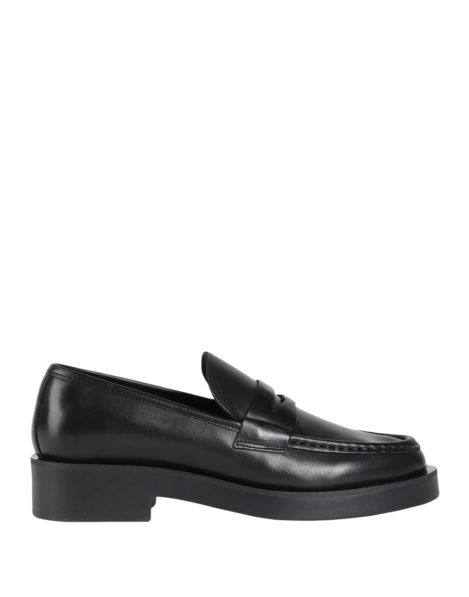 Shop Arket Woman Loafers Black Size 8 Soft Leather