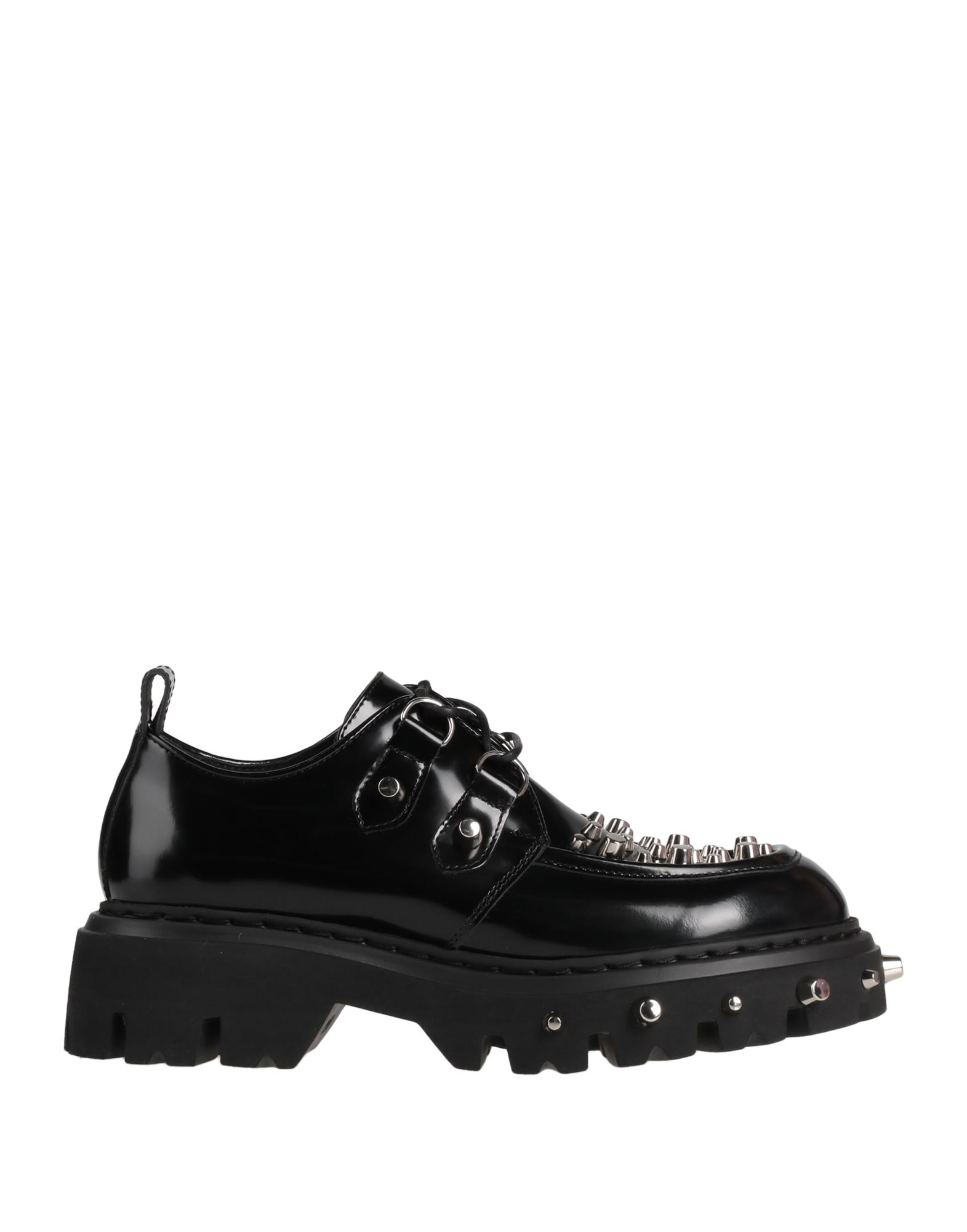 Ndegree21 Lace-up Shoes In Black