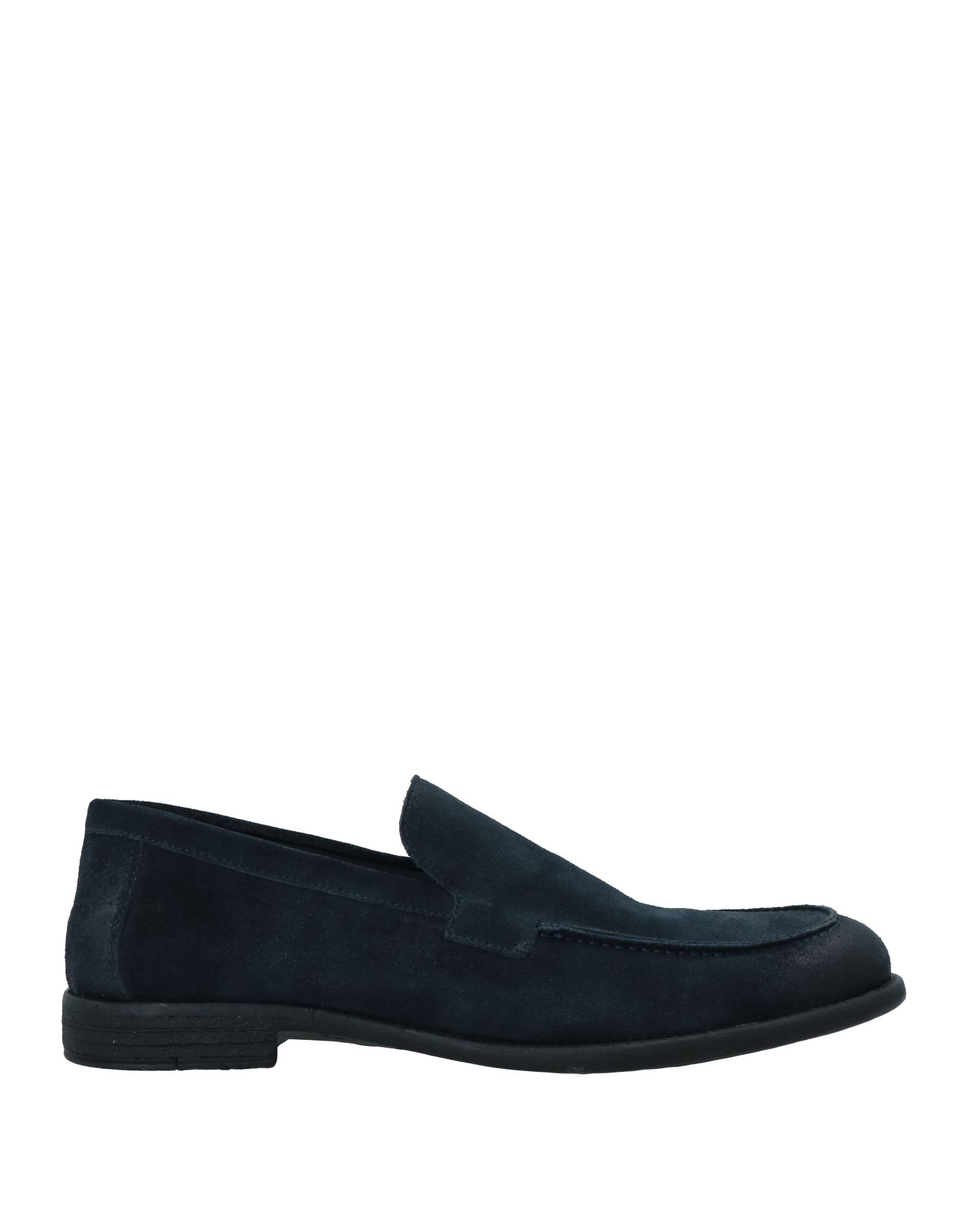Minoronzoni Loafers In Navy Blue