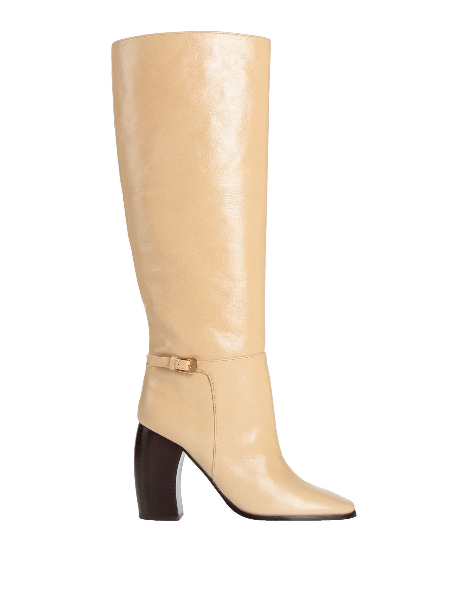 Tory Burch Knee Boots In White