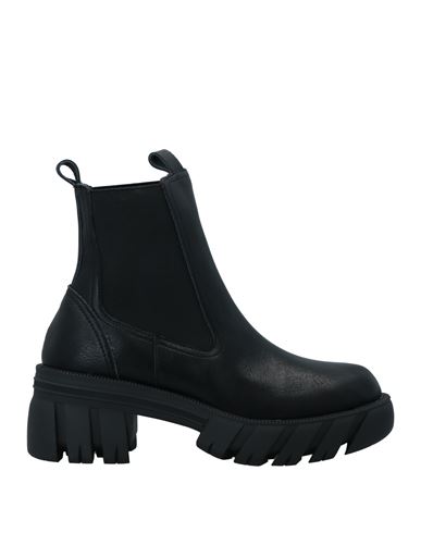 Francesco Milano Woman Ankle Boots Black Size 10 Soft Leather