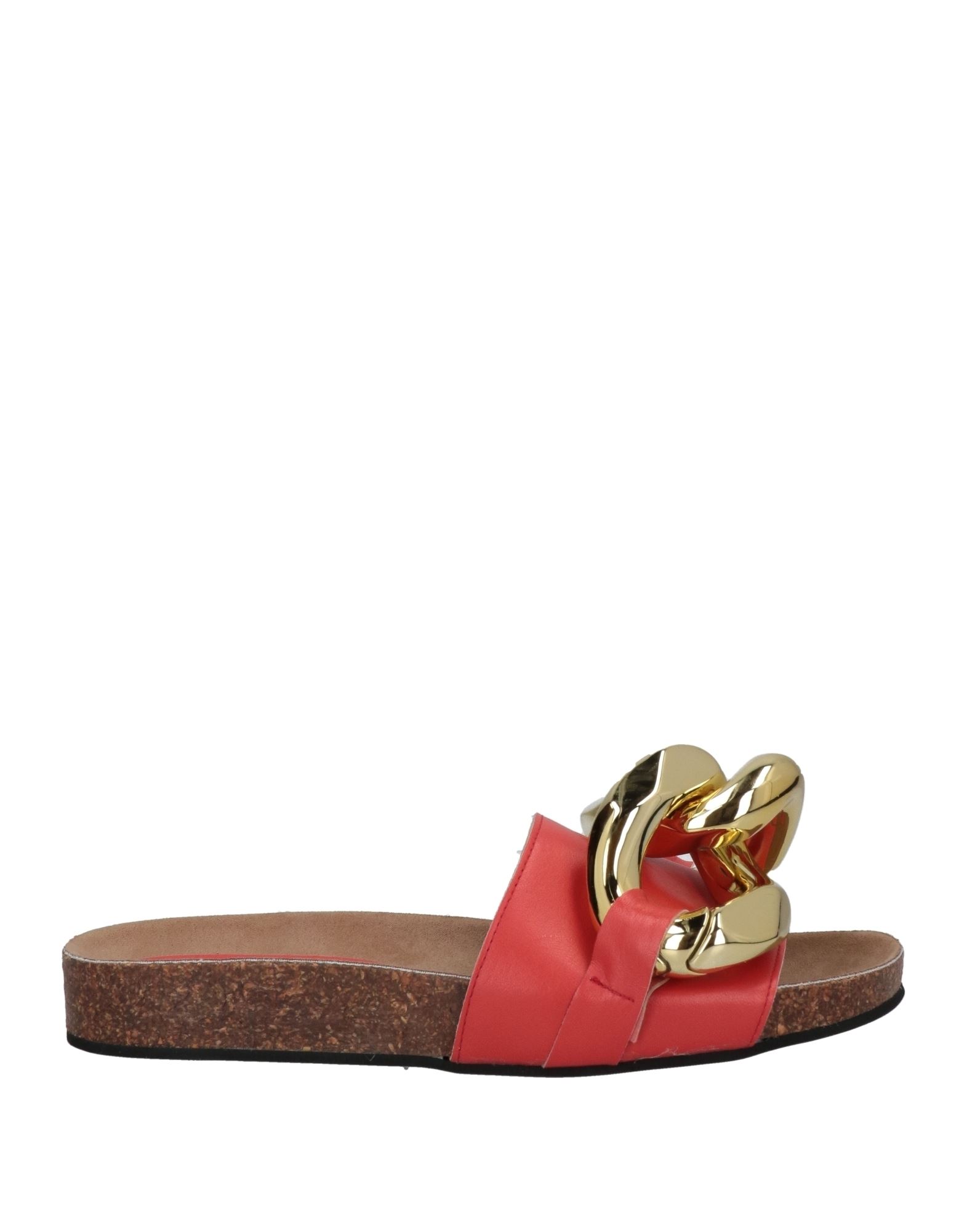 Vivian Sandals In Tomato Red