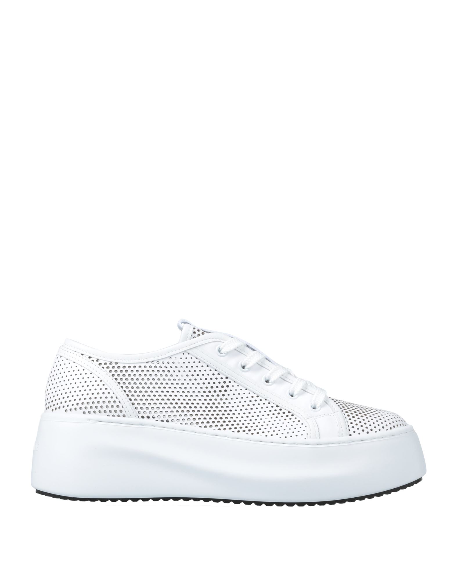 Shop Vic Matie Vic Matiē Woman Sneakers White Size 8 Soft Leather