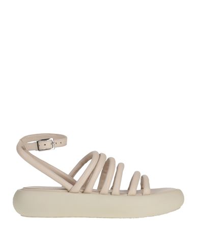 Vic Matie Vic Matiē Woman Sandals Ivory Size 8 Soft Leather In White