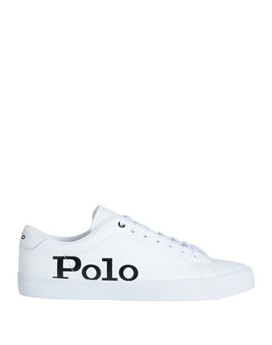 Polo Ralph Lauren Man Sneakers White Size 13 Soft Leather