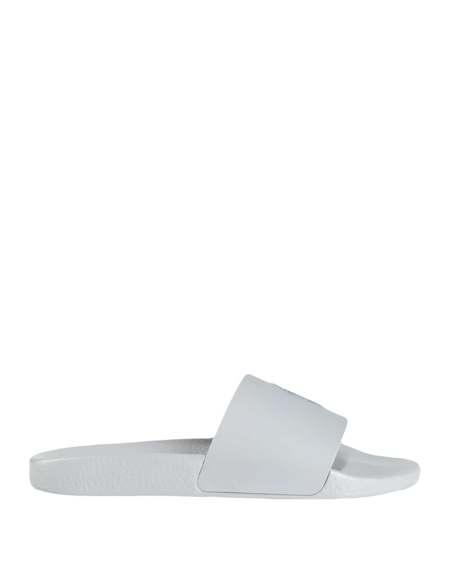 Shop Polo Ralph Lauren Man Sandals Light Grey Size 9 Thermoplastic Polyurethane