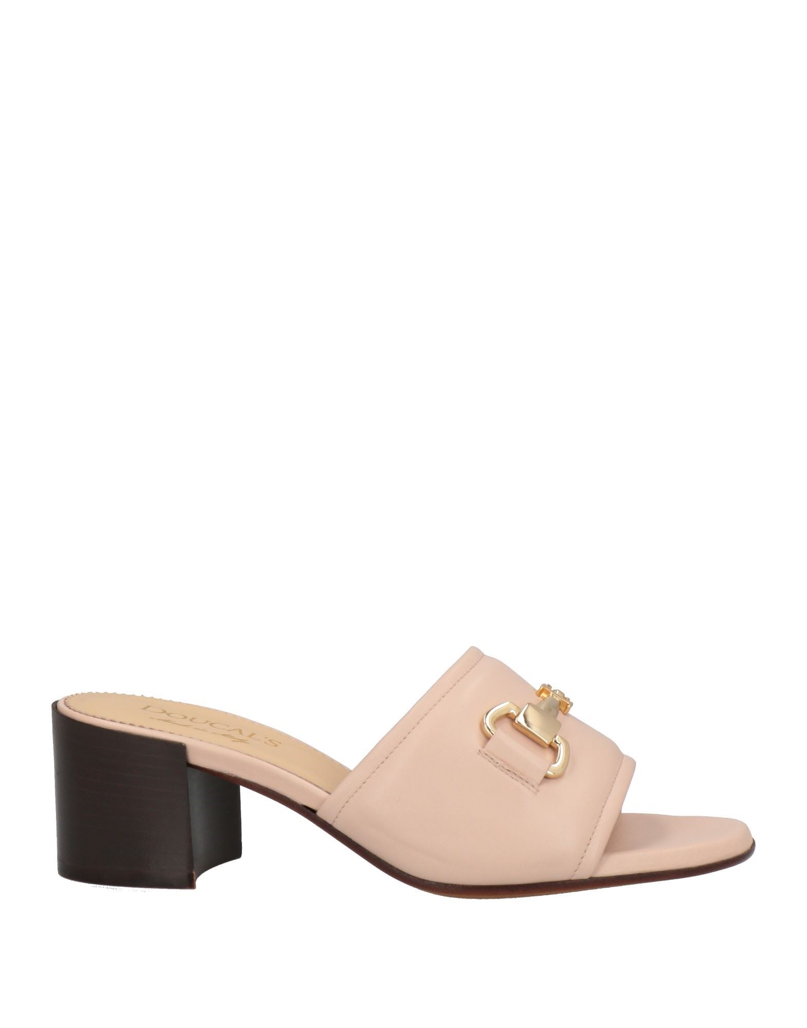 Doucal's Woman Sandals Light Pink Size 6.5 Calfskin