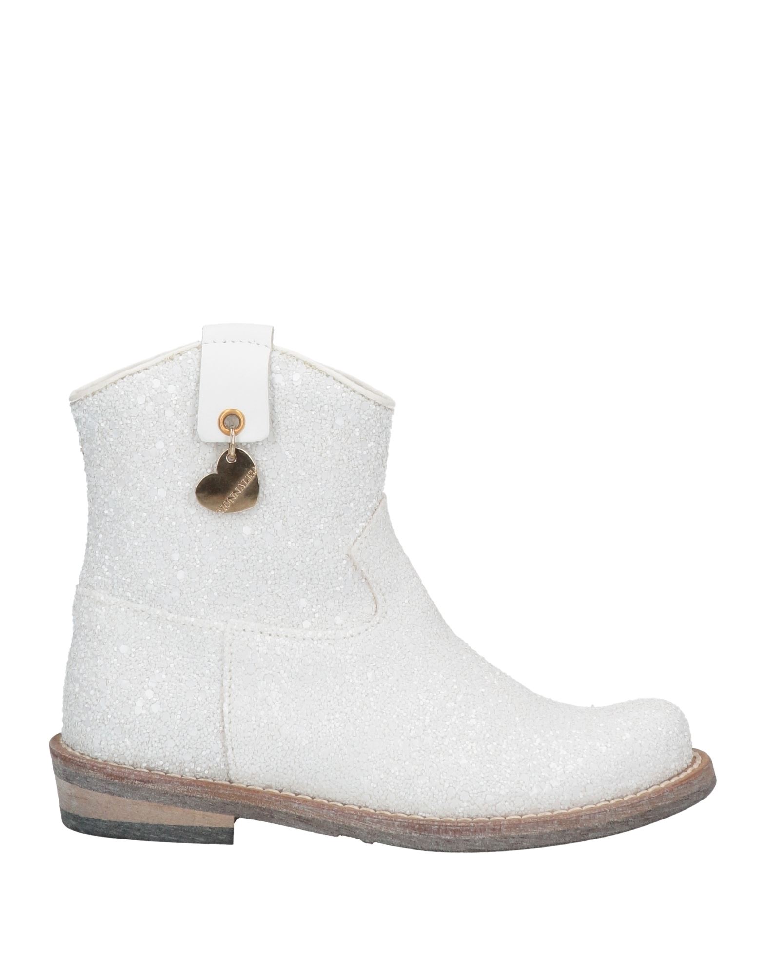 Monnalisa Kids'  Ankle Boots In White