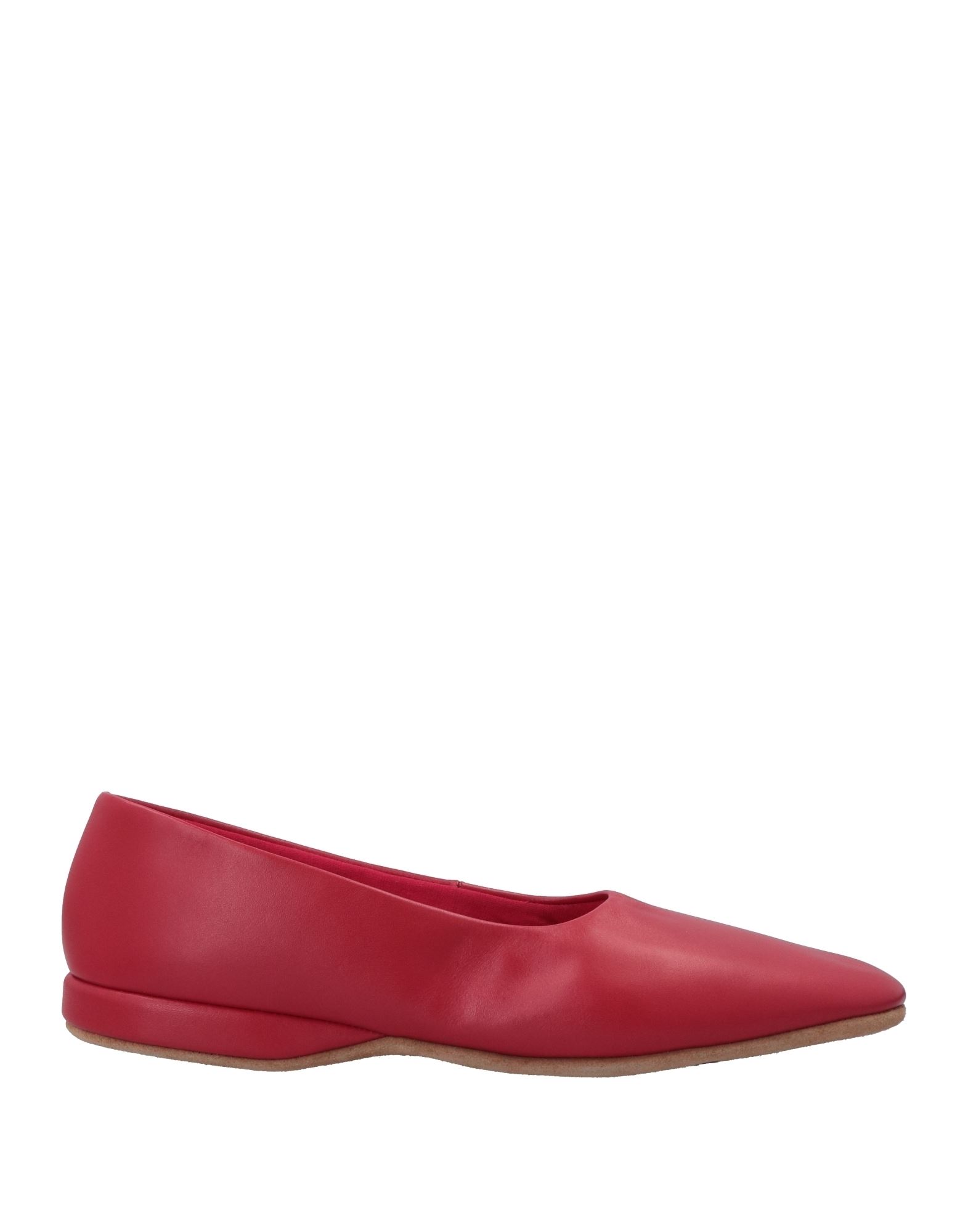 Church's Woman Ballet Flats Red Size 12 Soft Leather