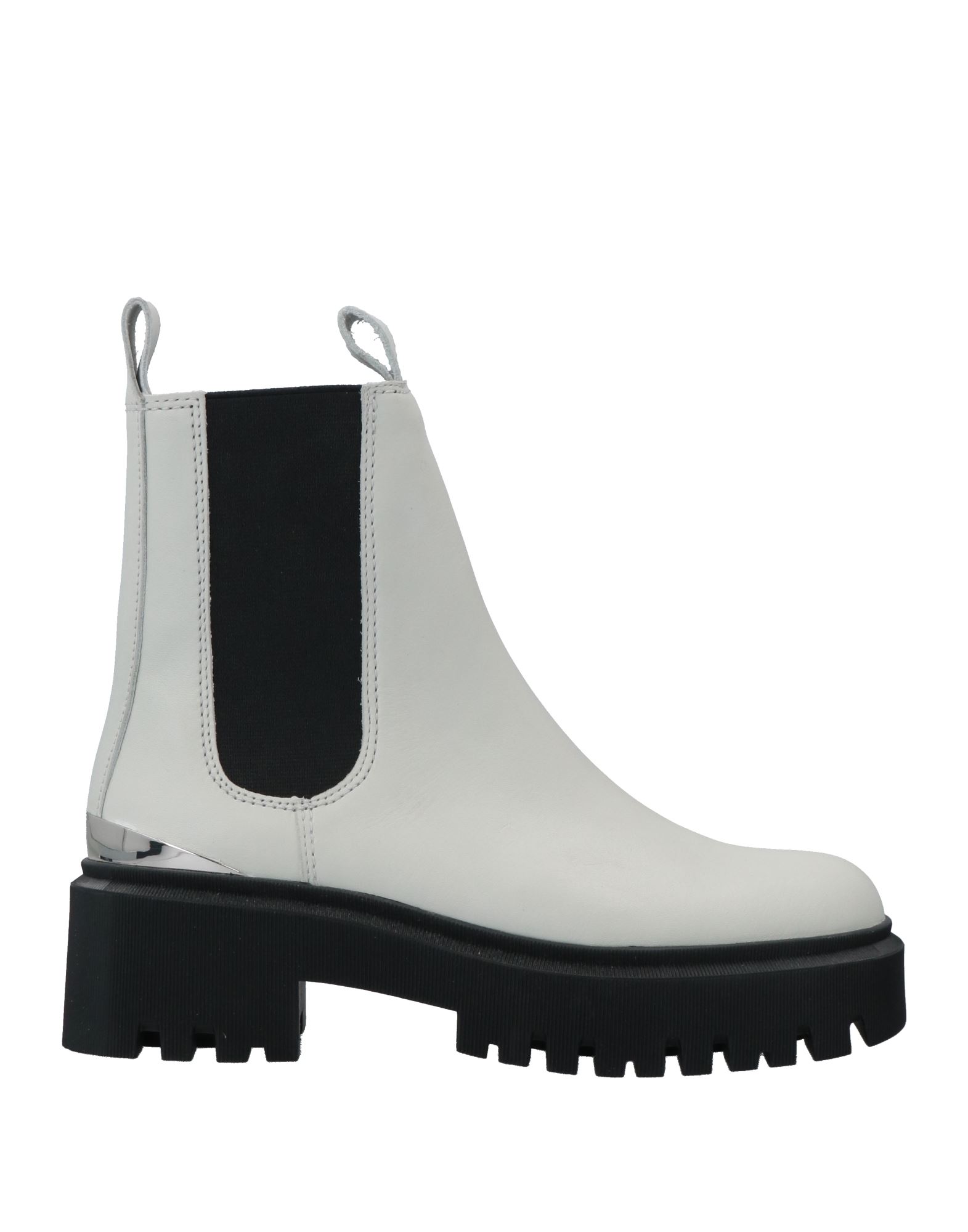 Maje Ankle Boots In White
