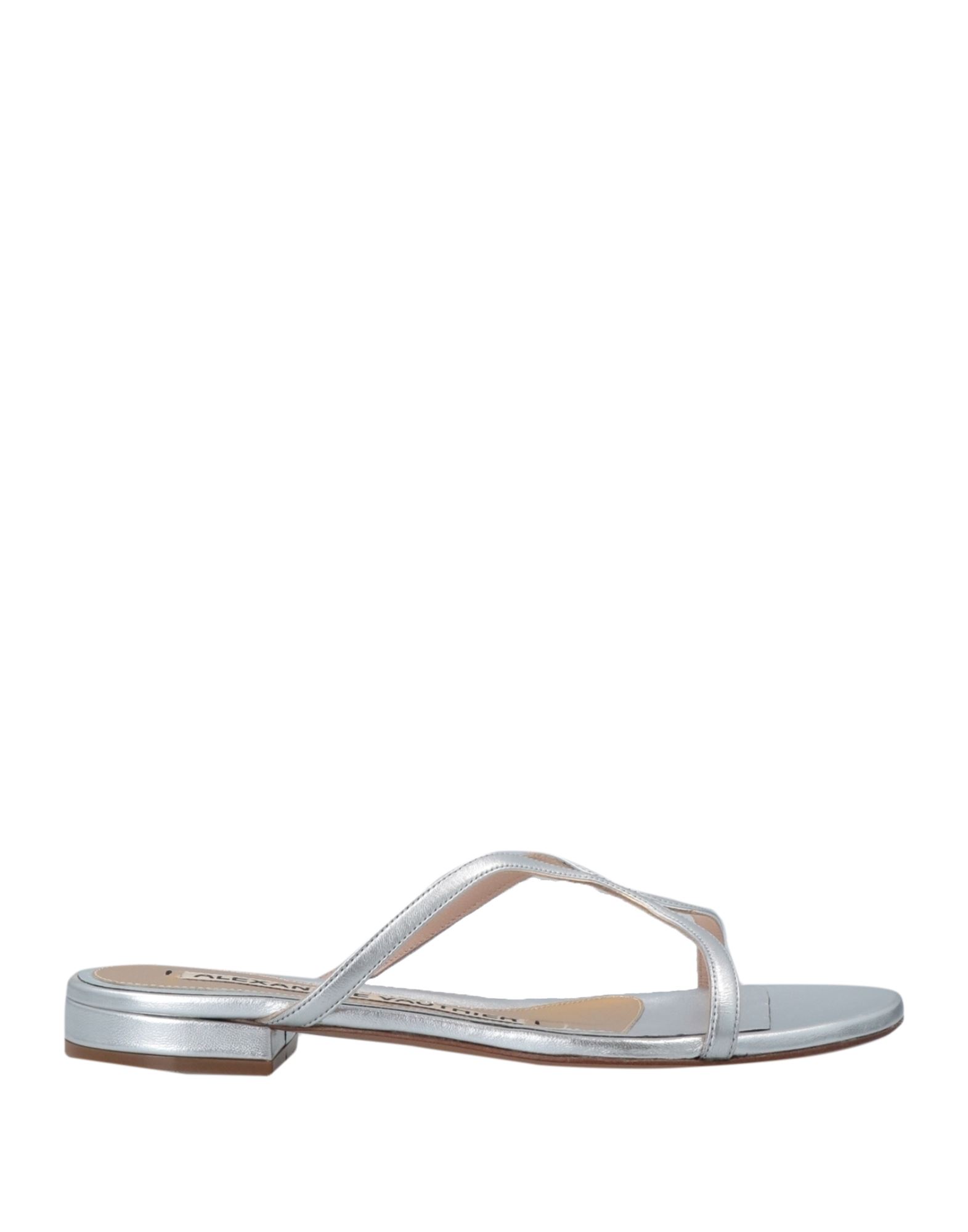 Alexandre Vauthier Sandals In Silver
