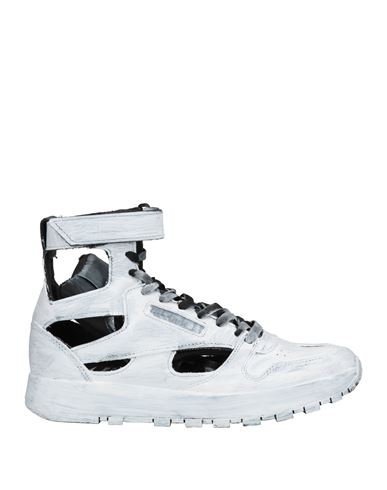 Maison Margiela X Reebok Woman Sneakers White Size 7.5 Soft Leather
