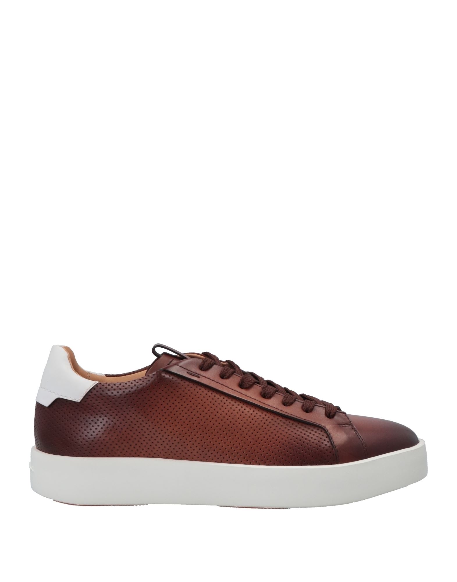 Santoni Sneakers In Brown