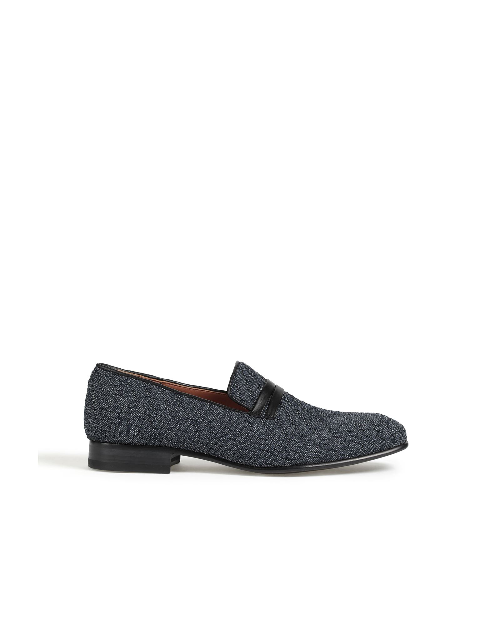 Malone Souliers Loafers In Navy Blue