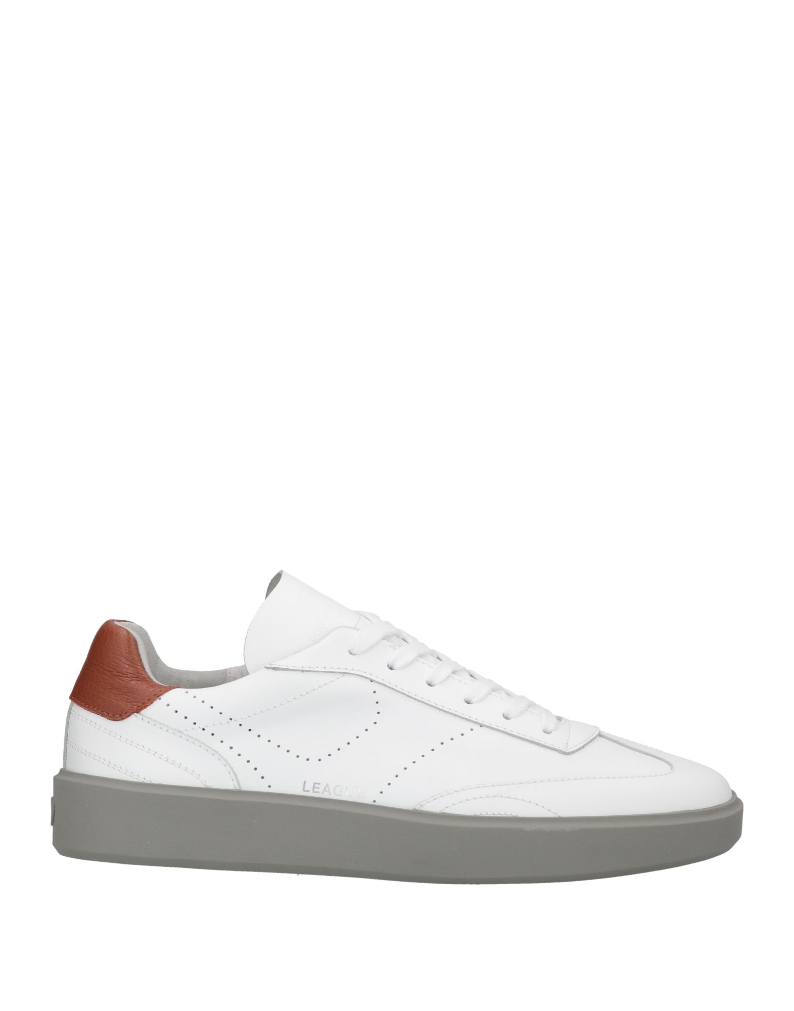 Pantofola D'oro Man Sneakers White Size 7 Calfskin