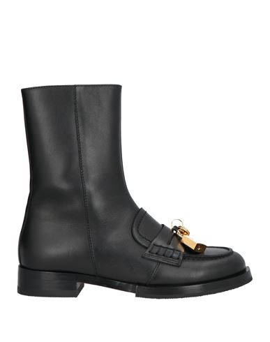 N°21 Woman Ankle Boots Black Size 7 Calfskin