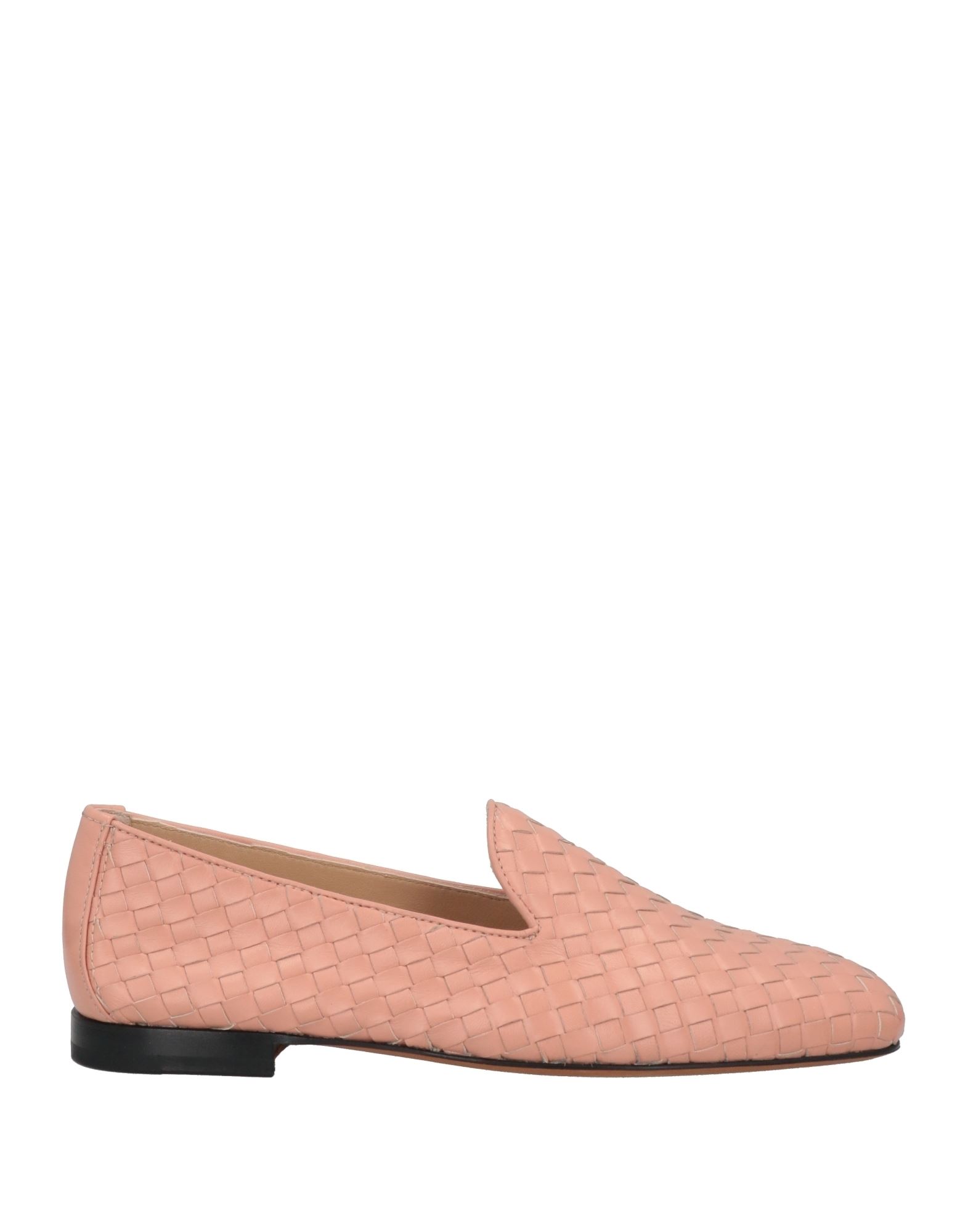 Doucal's Woman Loafers Blush Size 8 Soft Leather In Pink