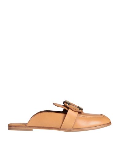 See By Chloé Woman Mules & Clogs Tan Size 7 Calfskin In Brown