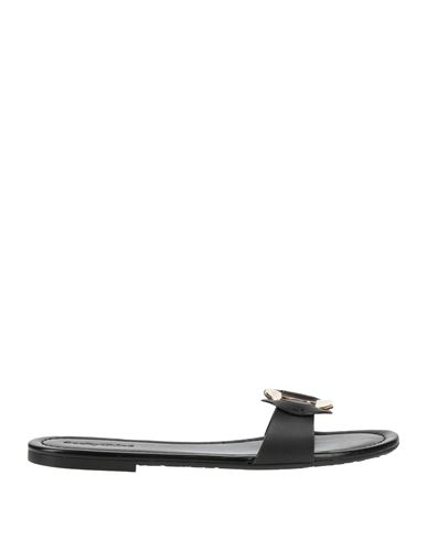 See By Chloé Woman Sandals Black Size 11 Calfskin