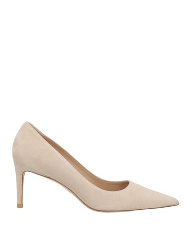 Stuart Weitzman Woman Pumps Ivory Size 5.5 Leather In White