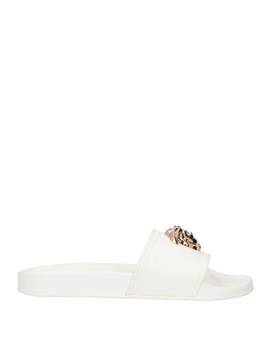 Versace Woman Sandals White Size 11 Plastic