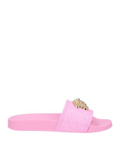 Versace Woman Sandals Pink Size 9.5 Plastic