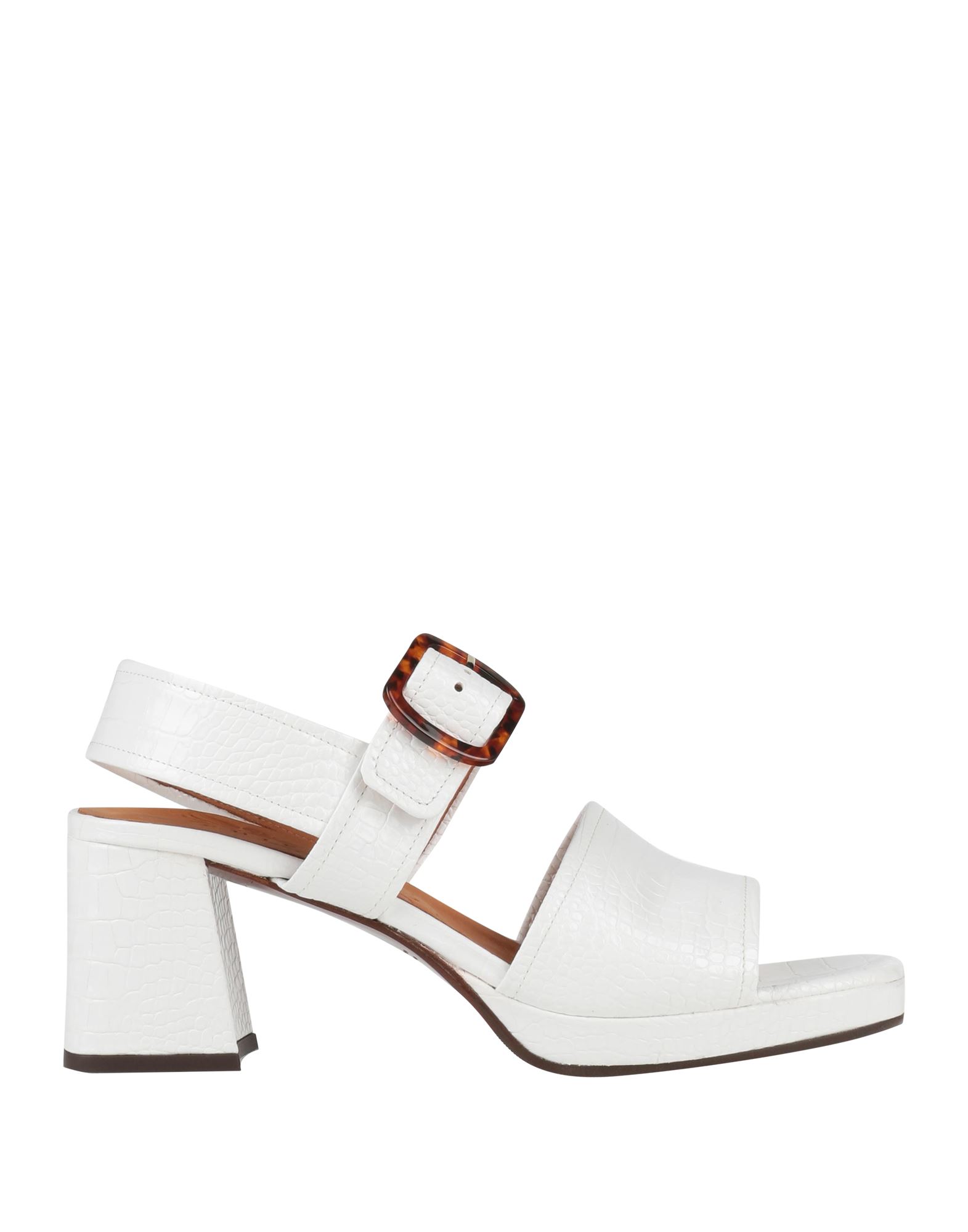 CHIE MIHARA CHIE MIHARA WOMAN SANDALS WHITE SIZE 11 SOFT LEATHER