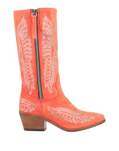 Bota Mujer Naranja 36,37,39,40 Mujer
