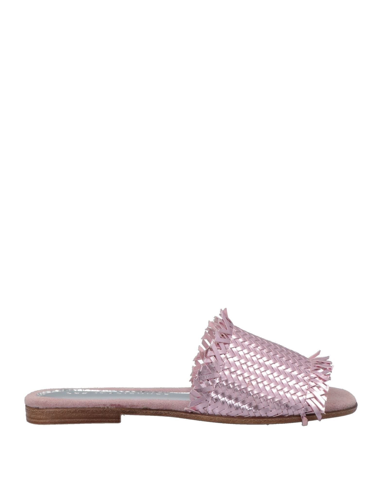 Les Italiennes Sandals In Pink