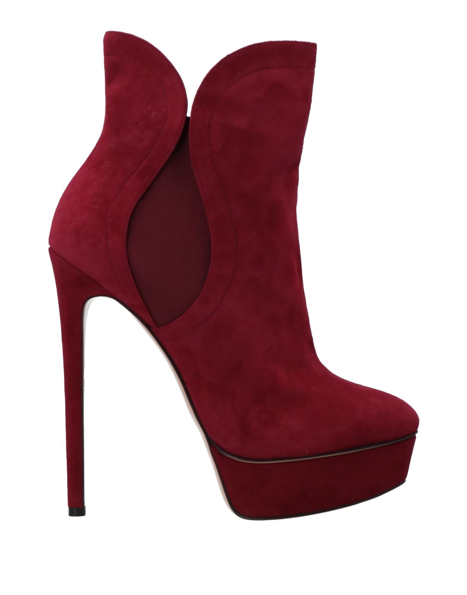 Casadei Ankle Boots In Red