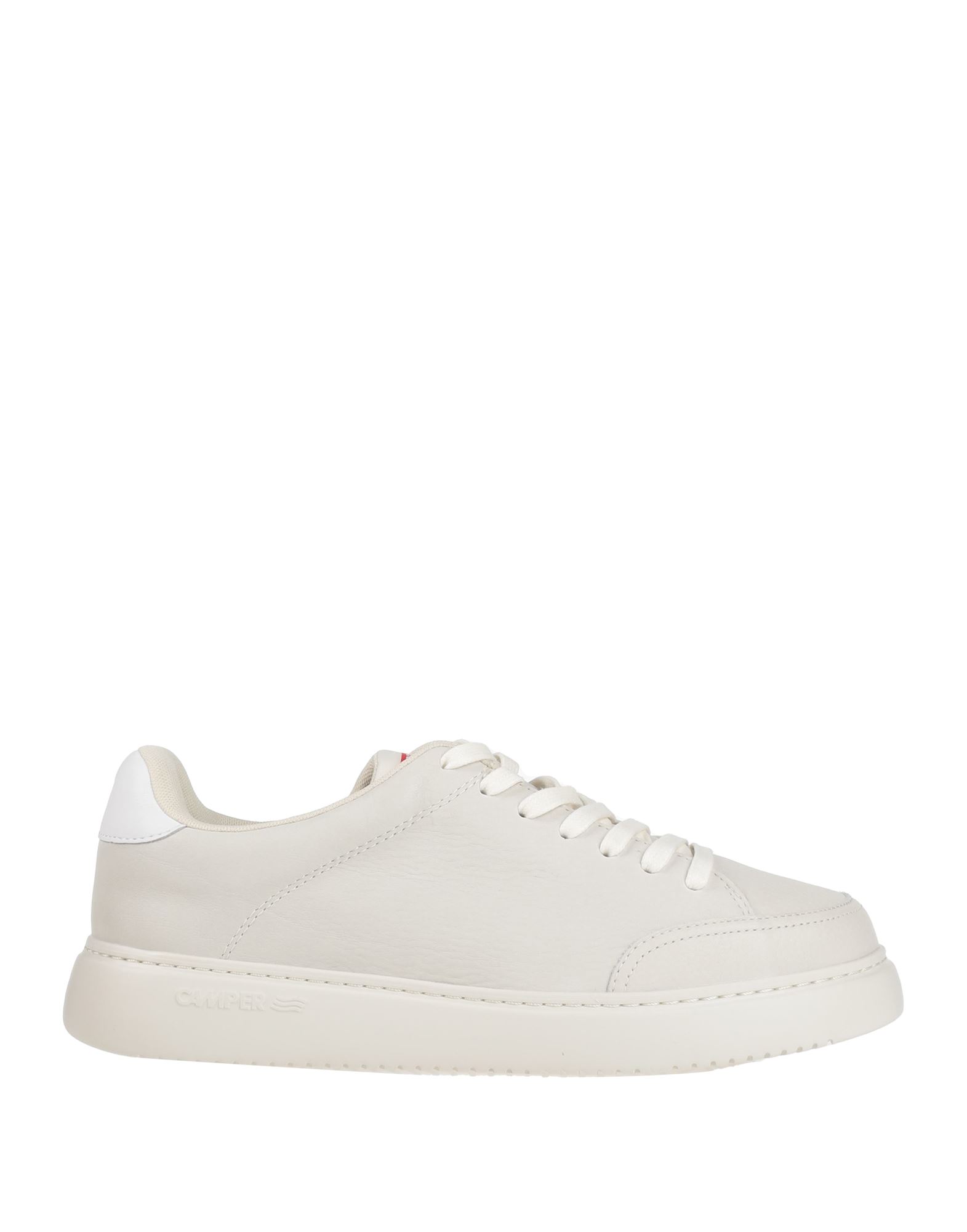 Shop Camper Man Sneakers Off White Size 10 Soft Leather