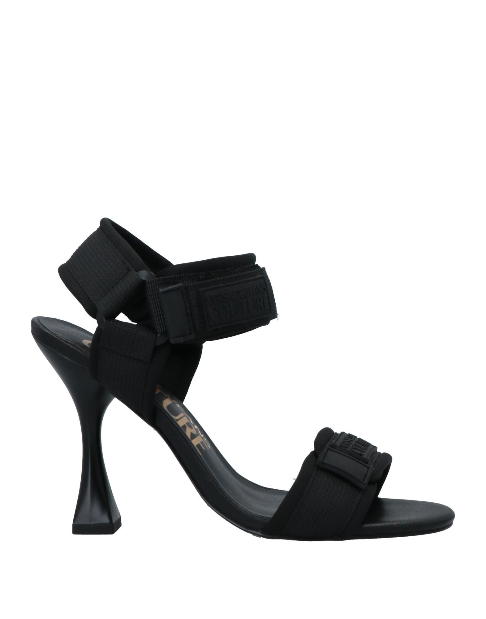 Versace Jeans Couture Sandals In Black