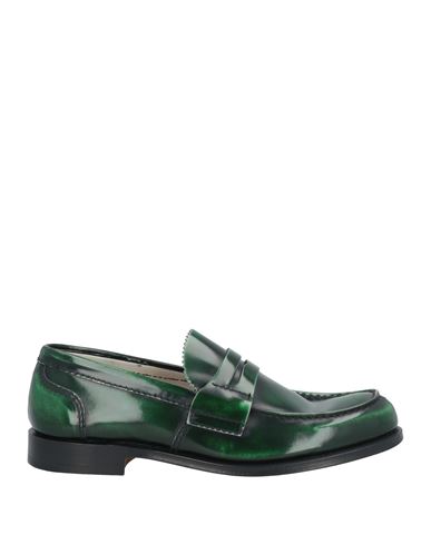 Shop Church's Man Loafers Green Size 8.5 Leather