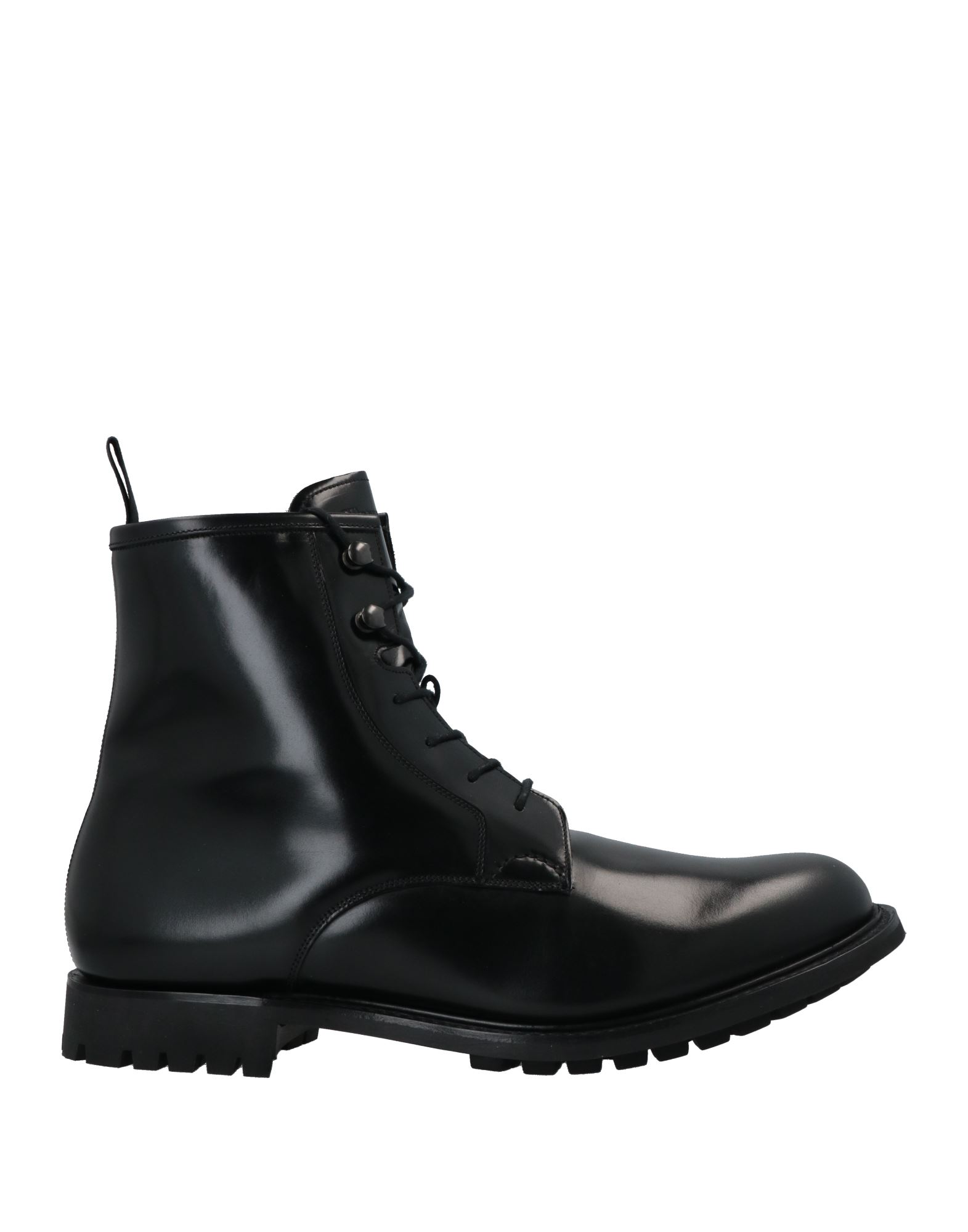 Church's Man Ankle Boots Black Size 8 Calfskin