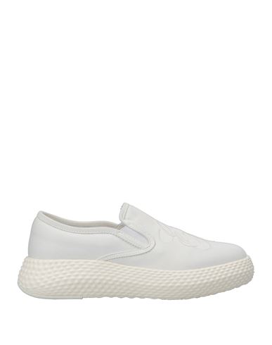 Emporio Armani Woman Sneakers White Size 6.5 Textile Fibers