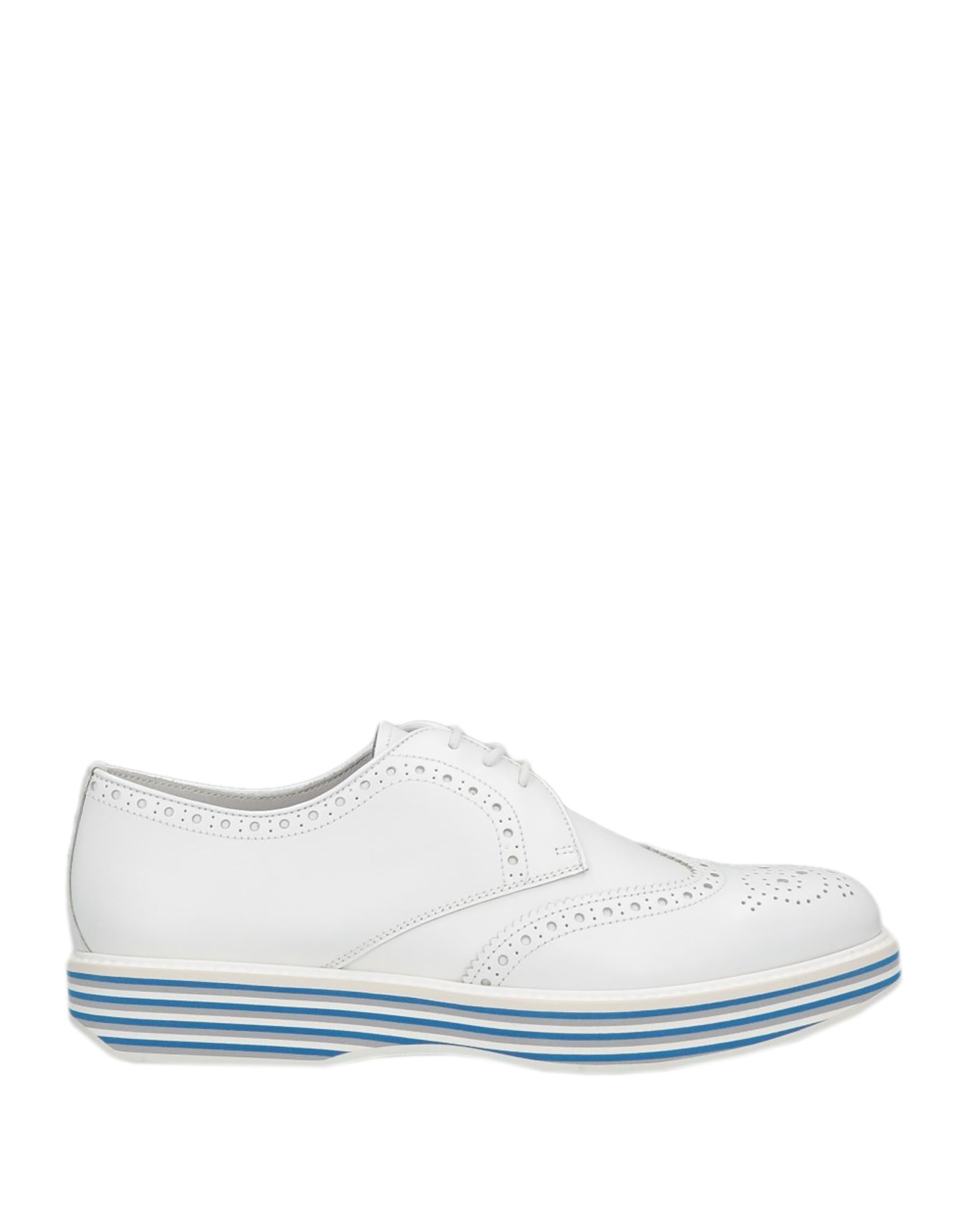 Church's Woman Lace-up Shoes White Size 10 Soft Leather