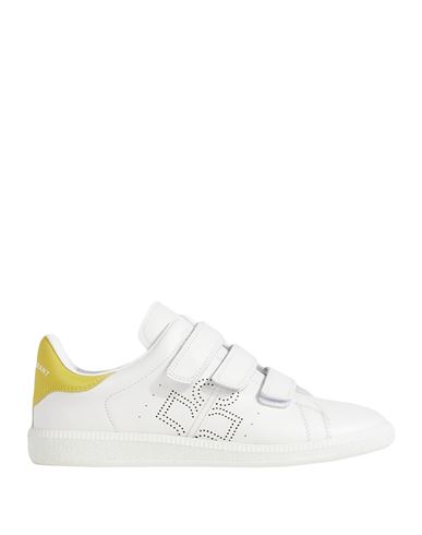 Isabel Marant Woman Sneakers Yellow Size 7 Beaver Leather