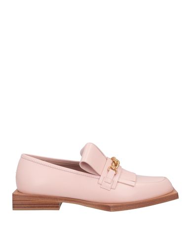 Balmain Woman Loafers Light Pink Size 6 Calfskin
