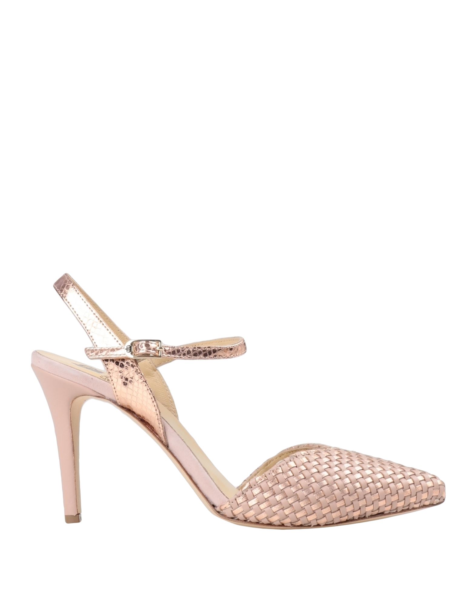 L'arianna Woman Pumps Rose Gold Size 8 Soft Leather