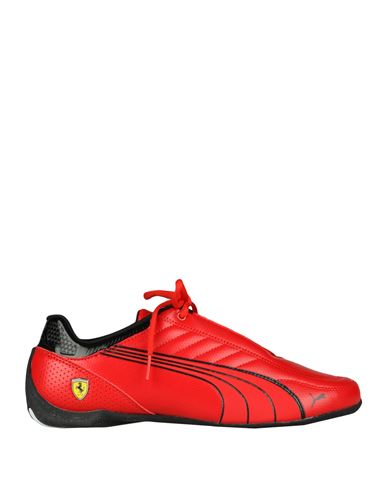 Puma X Ferrari Man Sneakers Red Size 5.5 Polyurethane, Nylon