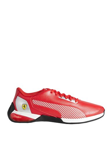 Puma X Ferrari Man Sneakers Red Size 8.5 Polyurethane, Nylon