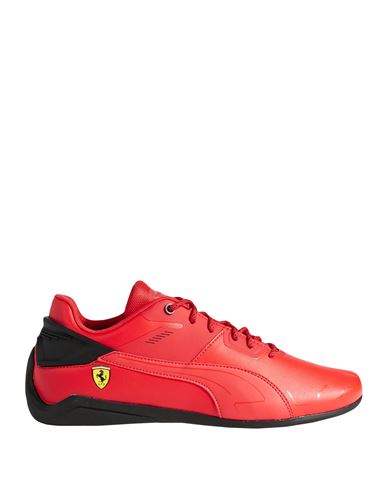 Puma X Ferrari Man Sneakers Red Size 8 Polyurethane, Polyester