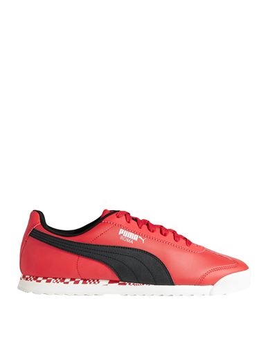 Puma X Ferrari Man Sneakers Red Size 12 Polyurethane, Nylon