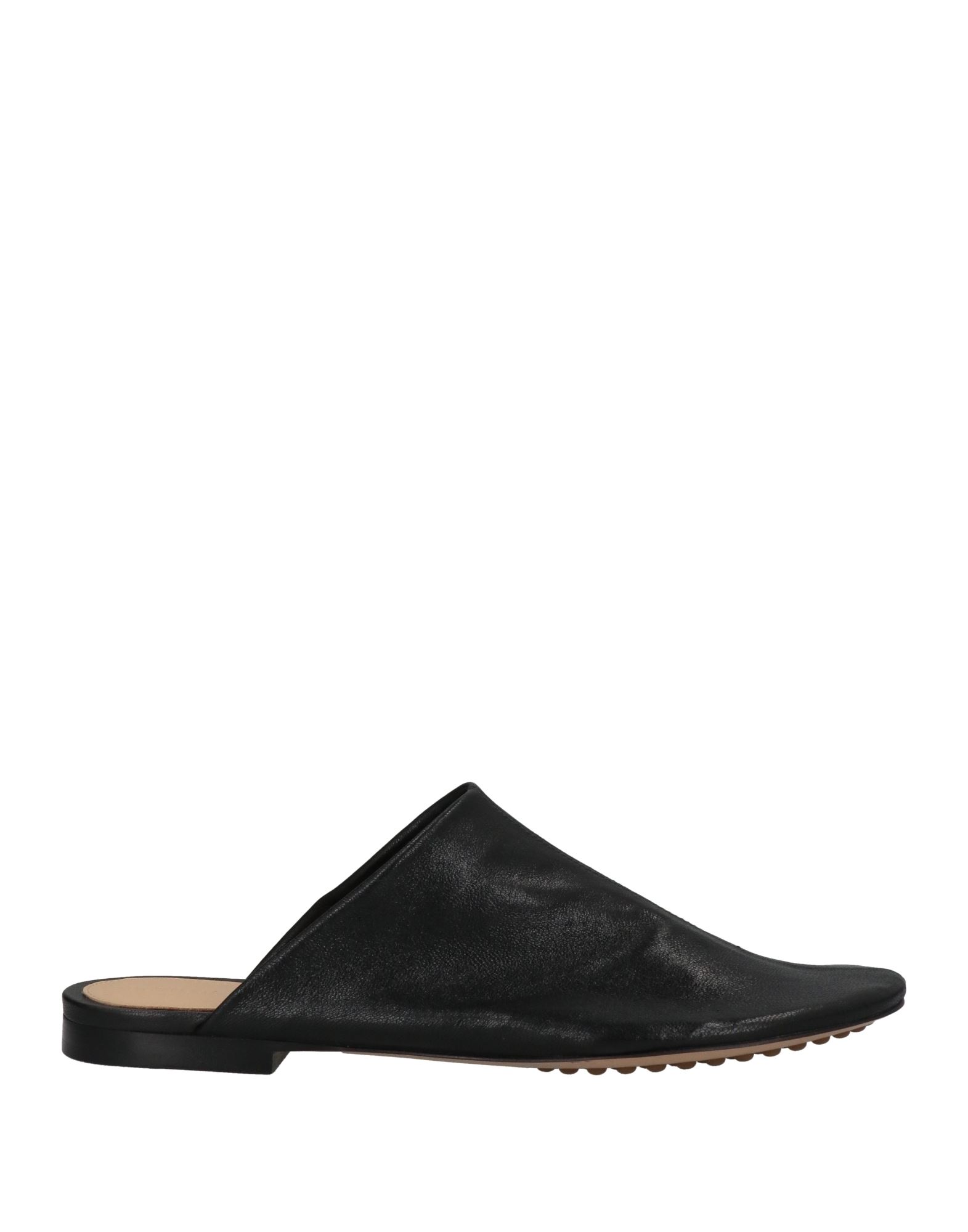 Bottega Veneta Woman Mules & Clogs Black Size 6.5 Soft Leather