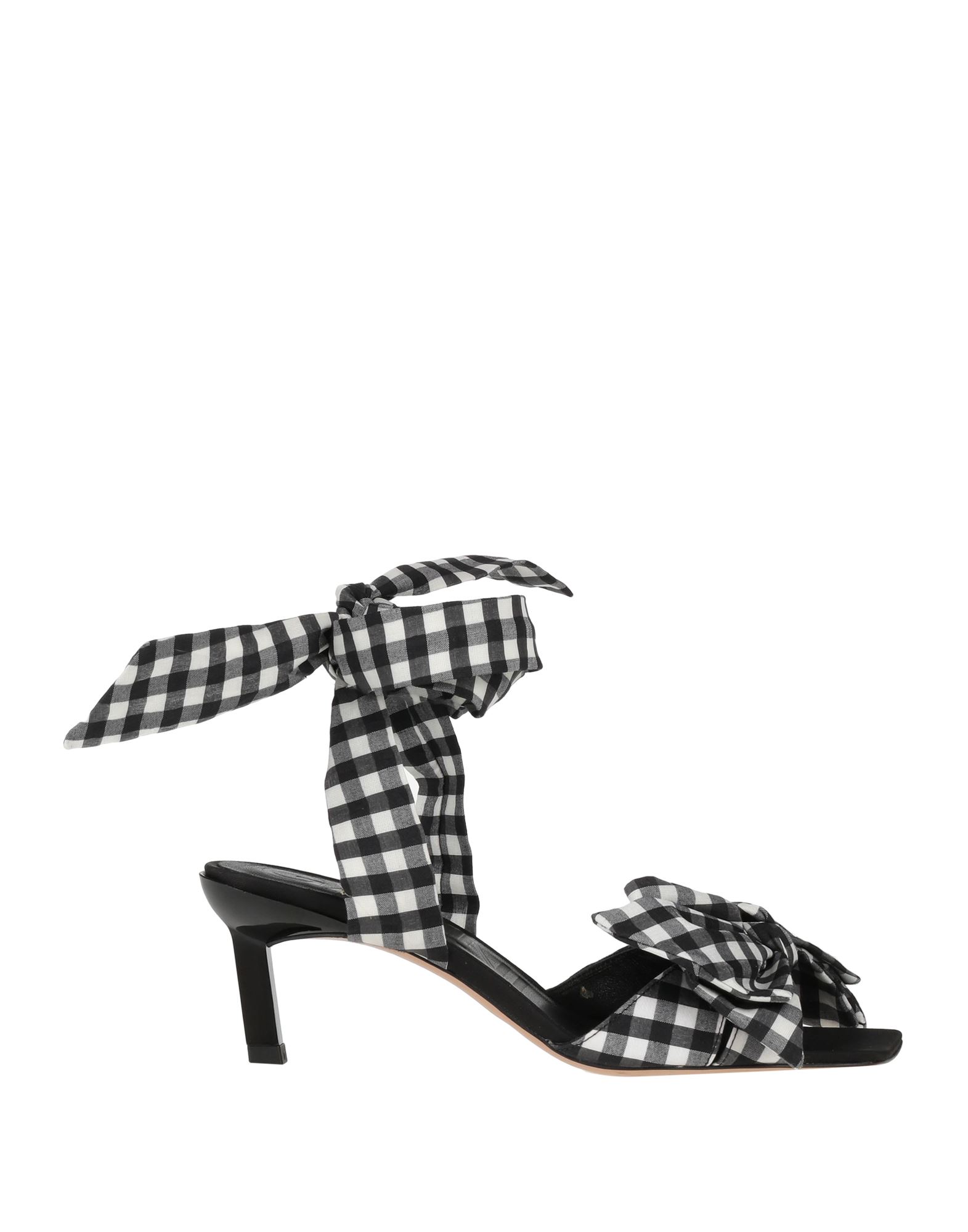 Ganni Sandals In Black