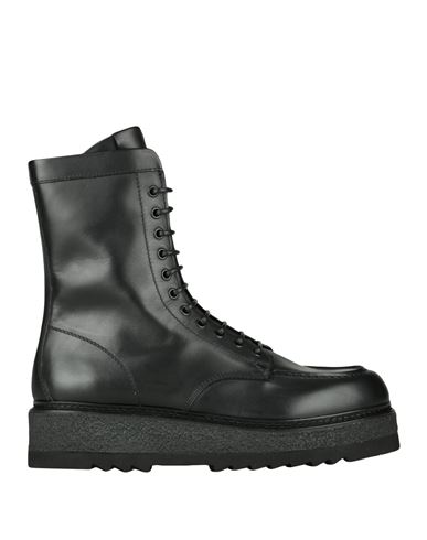 Emporio Armani Man Ankle Boots Black Size 10.5 Calfskin