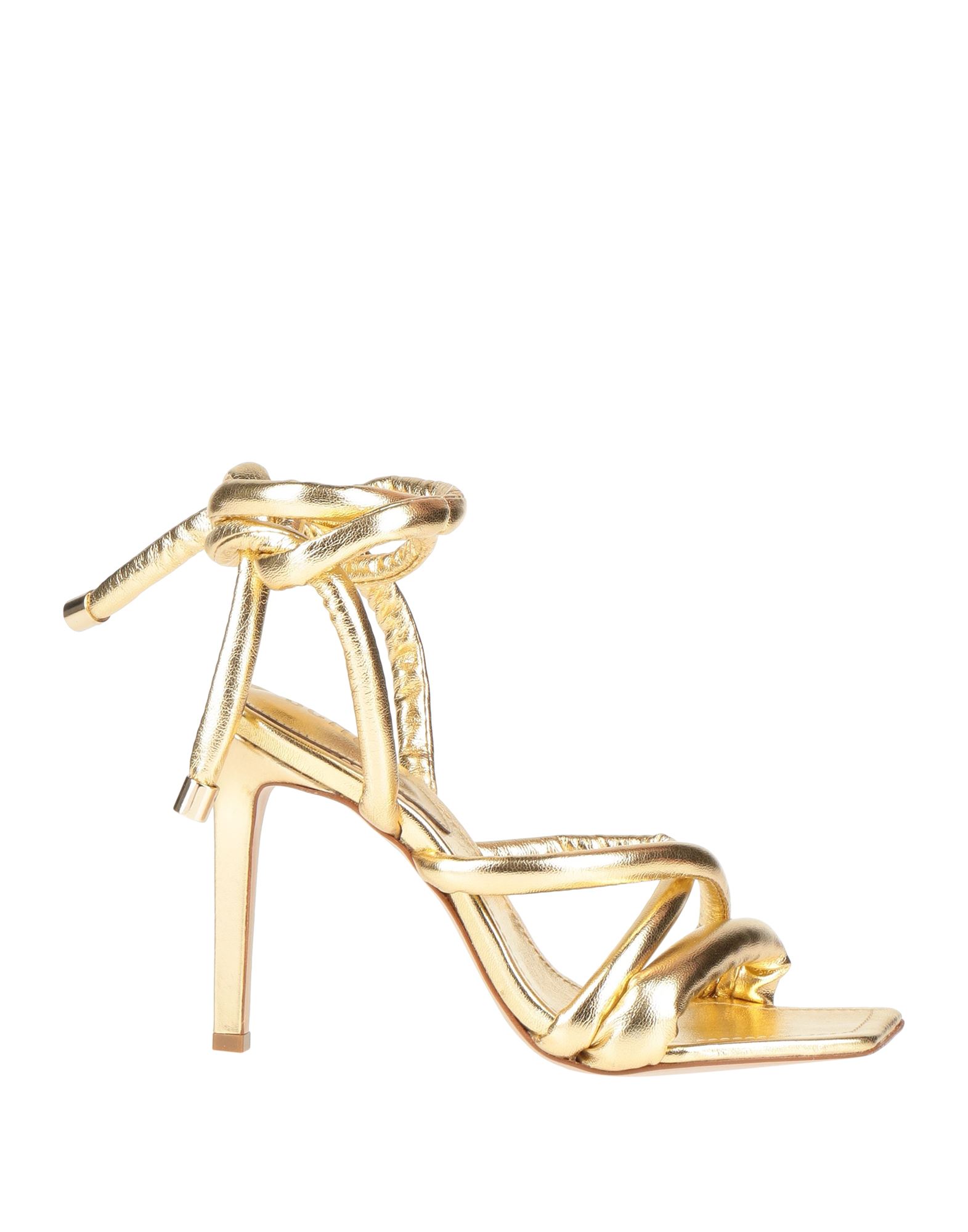 Schutz Sandals In Gold