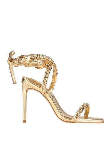 Schutz Sandals In Gold