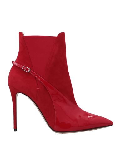 Casadei Woman Ankle Boots Red Size 5 Soft Leather