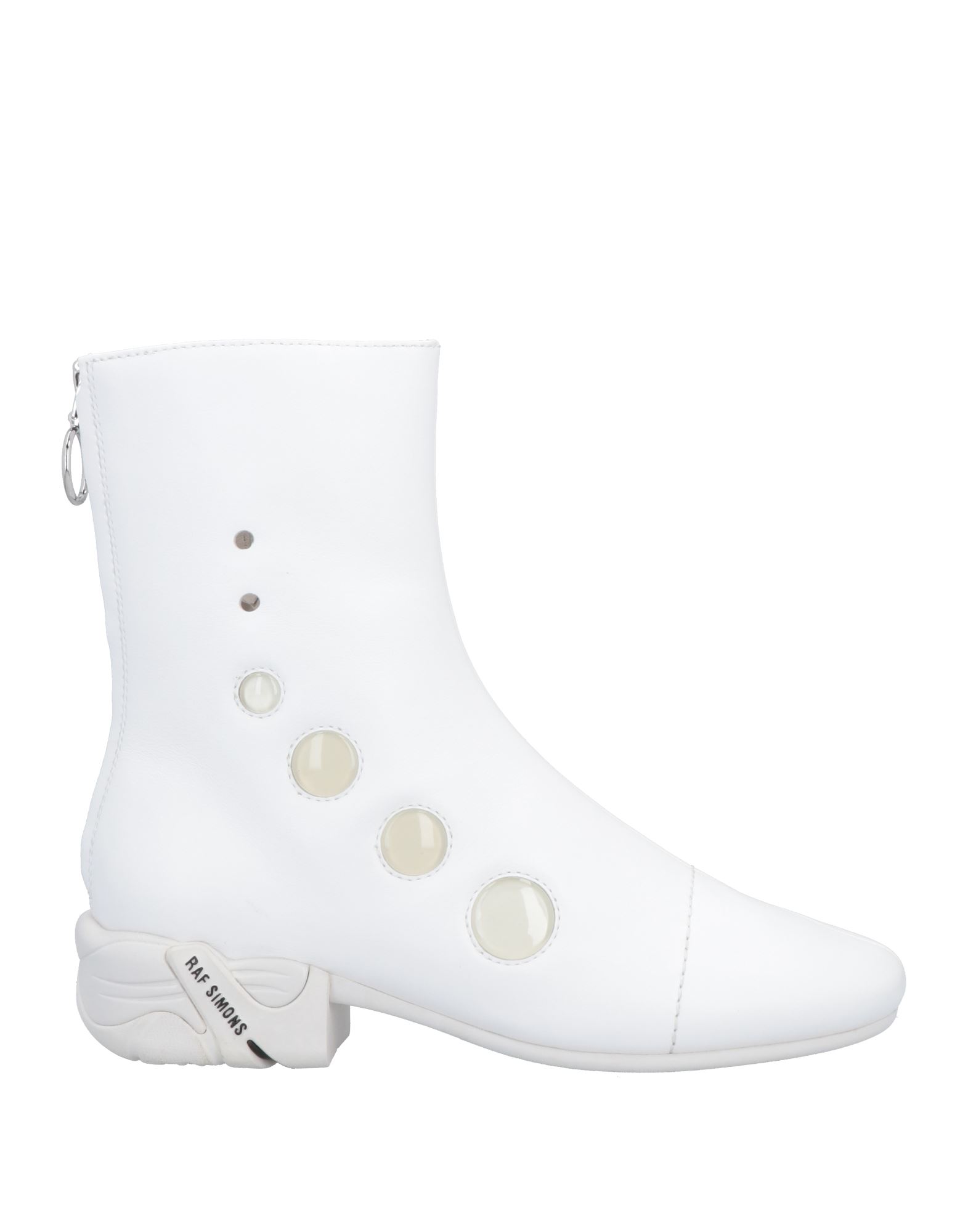 Raf Simons Ankle Boots In White